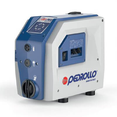 Pedrollo DG PED 5 on tehokas painevesiautomaatti juomavedelle. Taajuusmuuntaja säästää sähköä rajoittamalla käynnistys- ja käyttövirtaa.