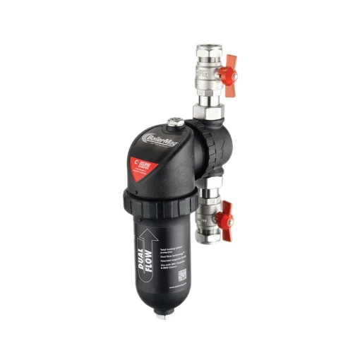 Magneettisuodatin Boilermag M-koko 28 mm suojaa lämmitysjärjestelmää ja tehostaa lämmönsiirtoa. LVI: 3614409