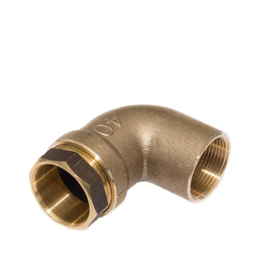Muoviputken kulmaliitin sisäkierre 1 1/4" X 40mm, tuotenro: 1925540