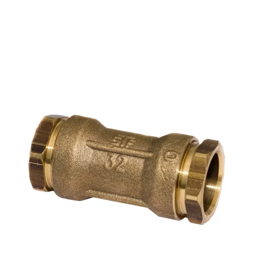 Muoviputken väliliitin 40 mm suora, tuotenro: 1921540