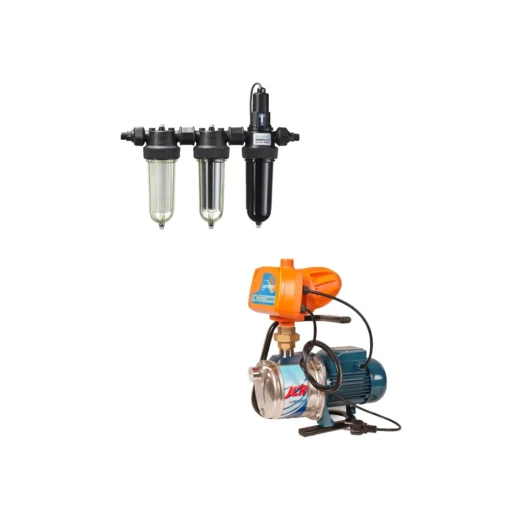 Watman TRIO-UV-säteilijä ja ISKU-JET 2RS vesiautomaatti. Tuotetunnus: PL-PAK3614430-4731011