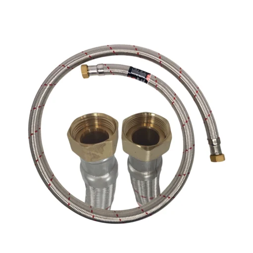 LVI-pörssin laadukas joustava RST kytkentäletku 3/4" SK, 1000 mm, happidiffuusiosuojaus. Tuotenro: 6572147